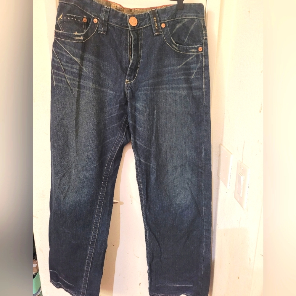 Nippon Blue Fujin Japanese Denim Jeans Size  XL (34 US) Men's Wide leg